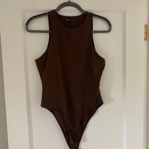 Brown Bodysuit